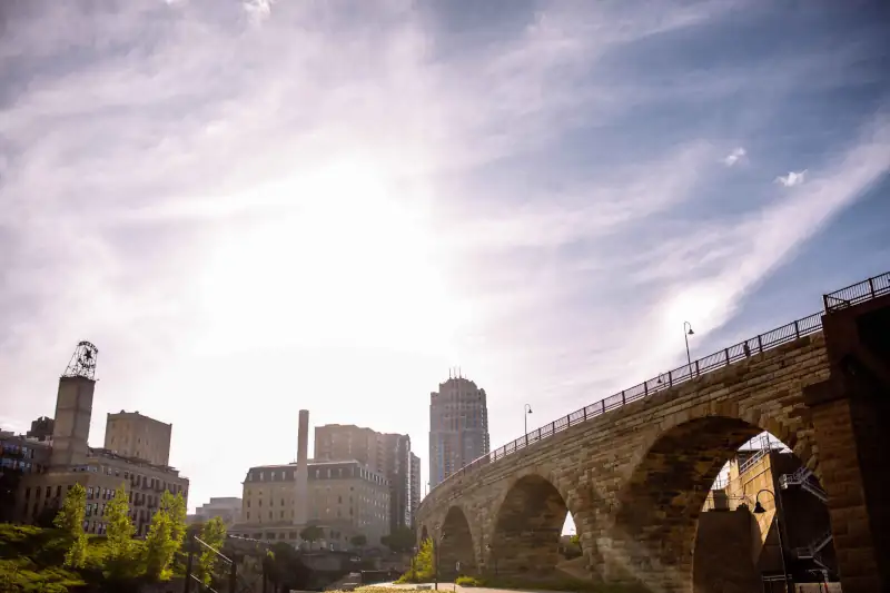 downtown view of Minneapolis
